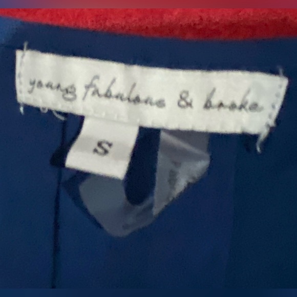 Young Fabulous and Broke sleeveless Dress  Blue  Size S - Picture 2 of 4